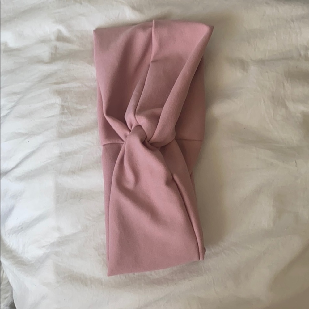 Forever 21 pink head wrap headband